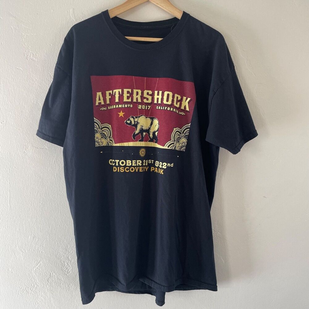 Aftershock 2017 Sacramento Concert Tee Ozzy Stonesour‎ NIN A Perfect Circle